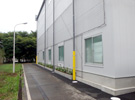 楠本化成（株）越谷工場・倉庫内部